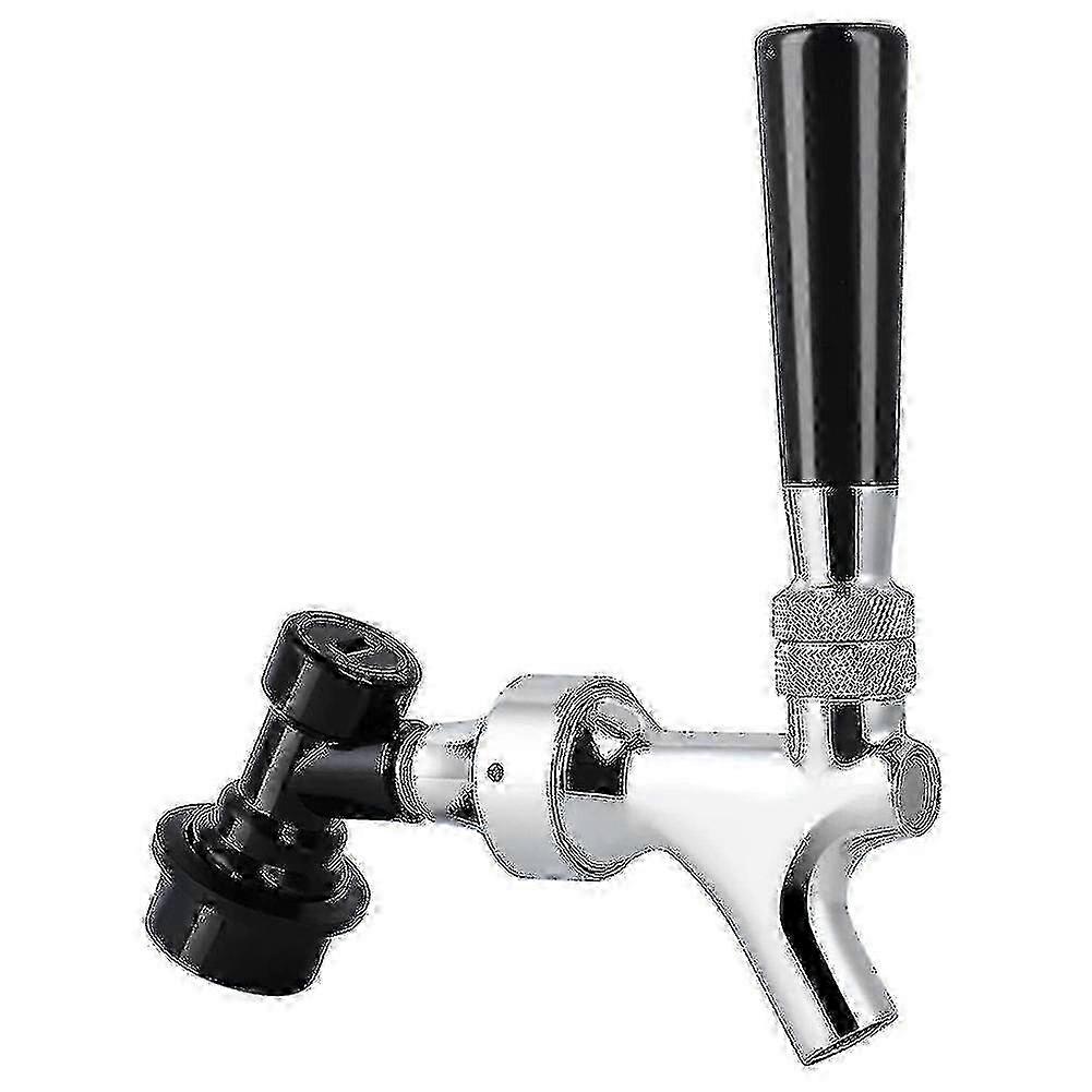 Ball Lock Compatible Stainless Beer Faucet