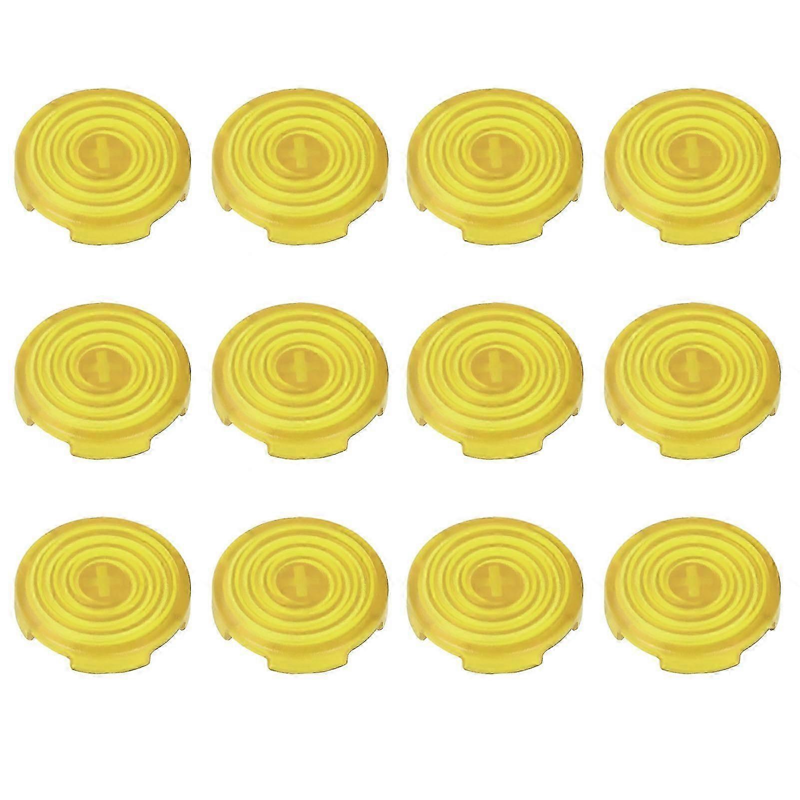 12pcs Arcade Button Cover Replace Mechanical Push Button Cover compatible with Kailh compatible with Cherry compatible with TTC compatible with Akko c