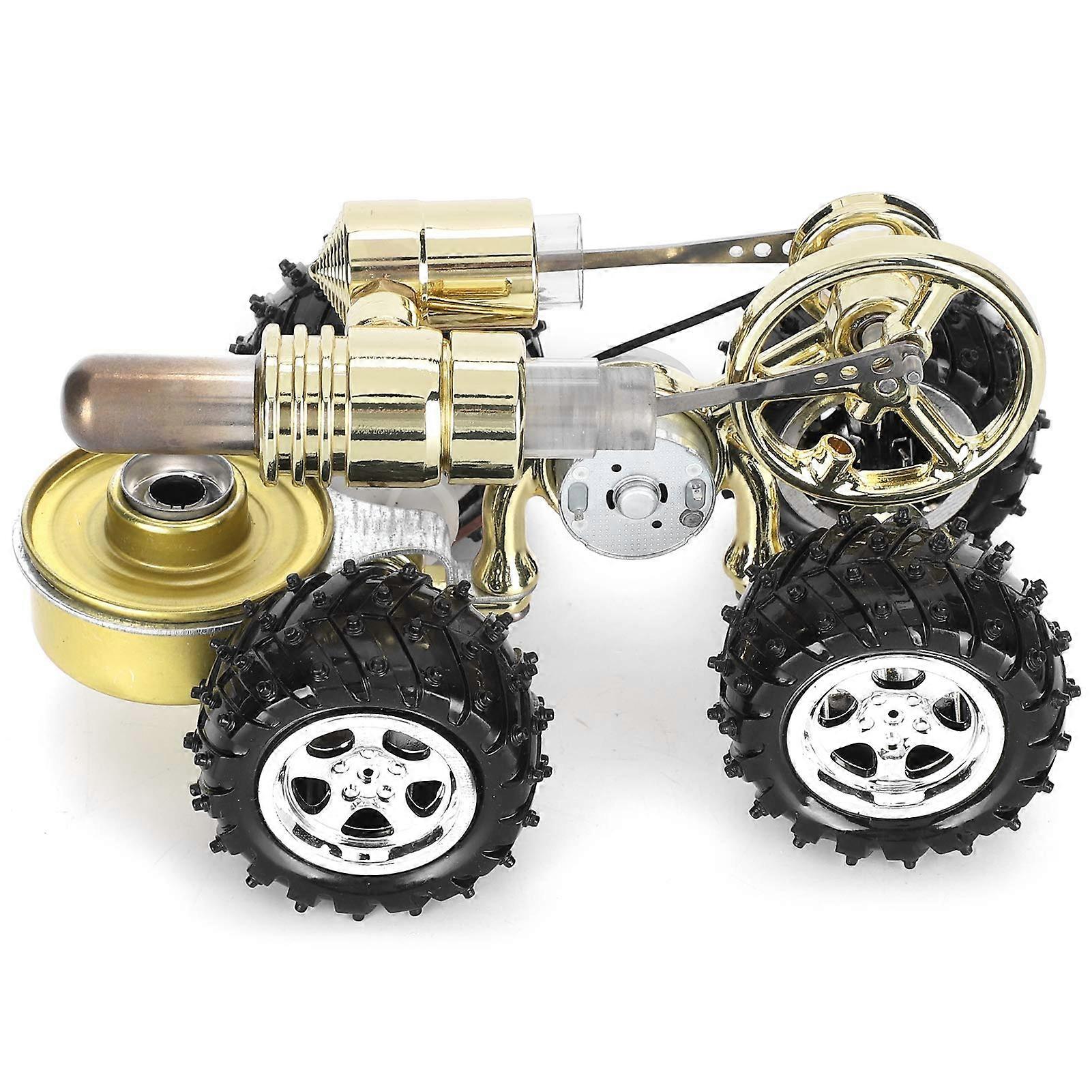 Stirling Engine Model Kit for Students, Mini External Combustion Physics Education Toy