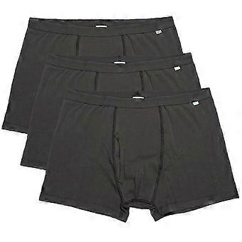 Inkontinenzhose aus Baumwolle für Herren - waschbare Boxershorts grau