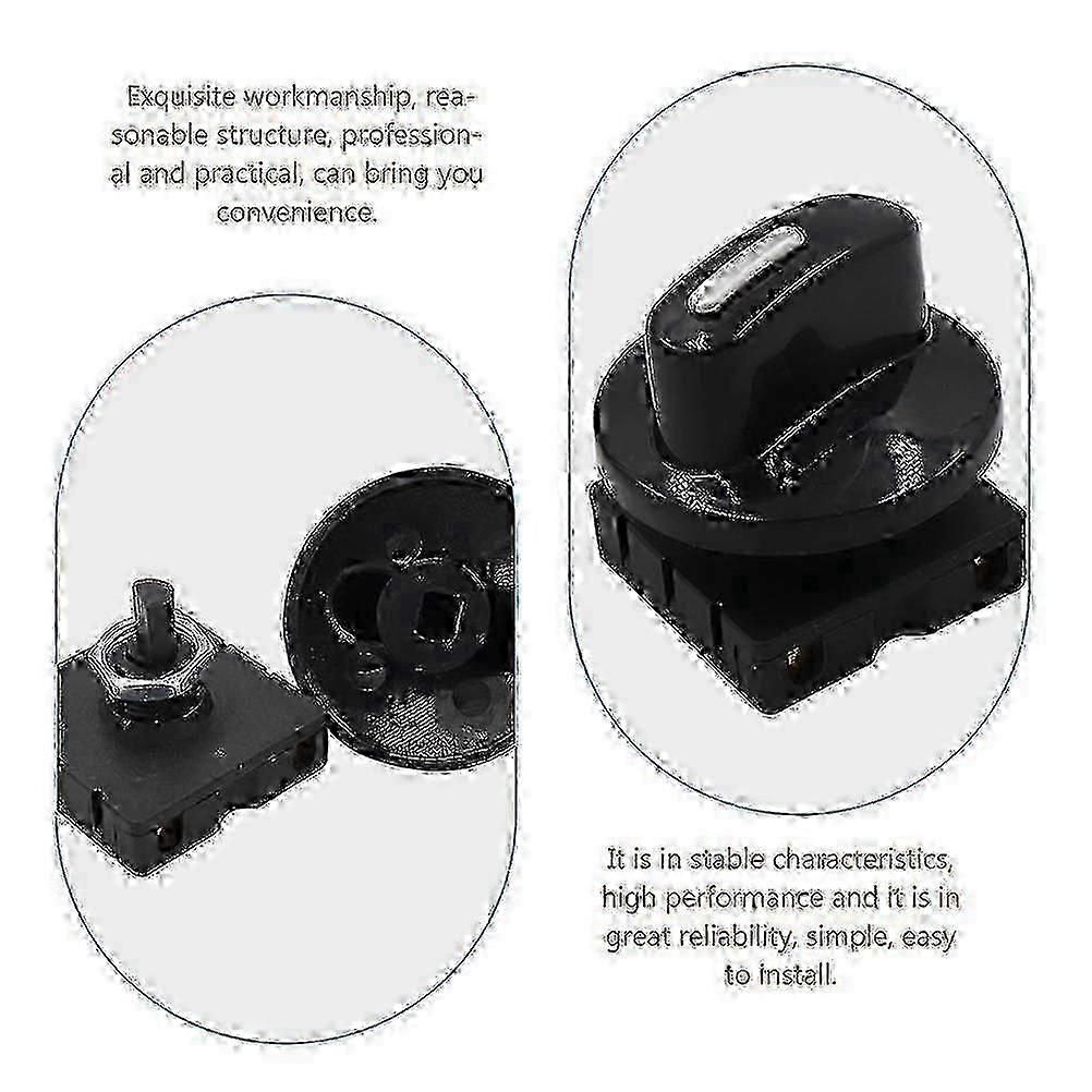 2 sets of replacement 3-speed fan control switch accessories