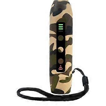 1 repelente ultrassônico para cães com 3 modos, dispositivo portátil e recarregável para treinamento de cães com lanterna inteligente de alto brilho, dispositivo de treinamento para cães com i