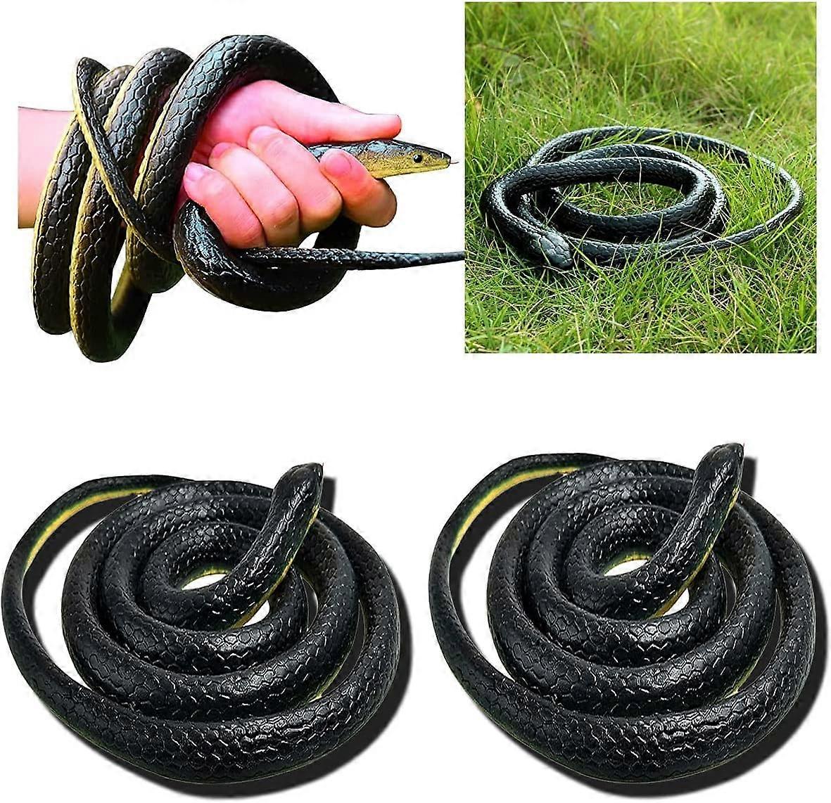 Snake Prank Toy Realistic Snake String Clip Easy Attach String Clip Practical Joke
