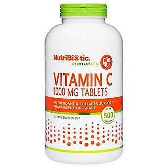 NutriBiotic Vitamin C,1000 Mg,500 Veg Caps
