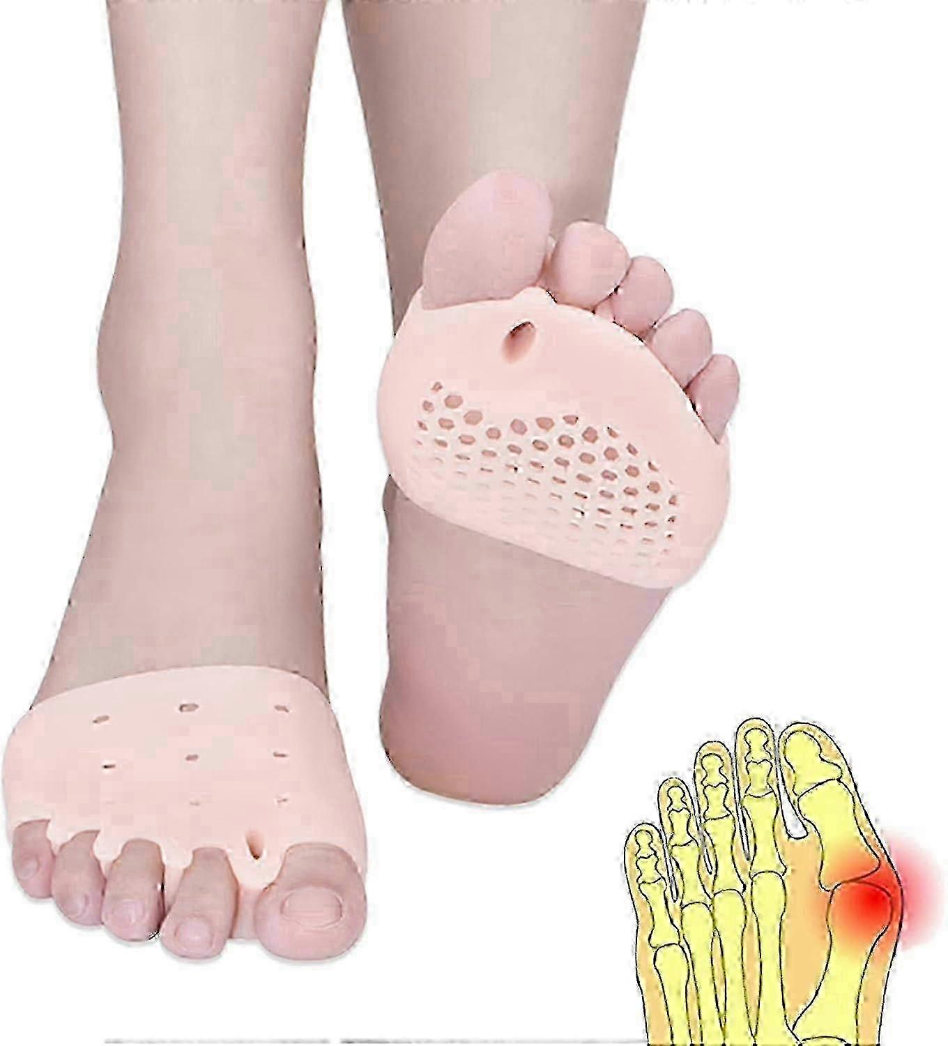 Forefoot Gel Support With Toe Alignment Aid