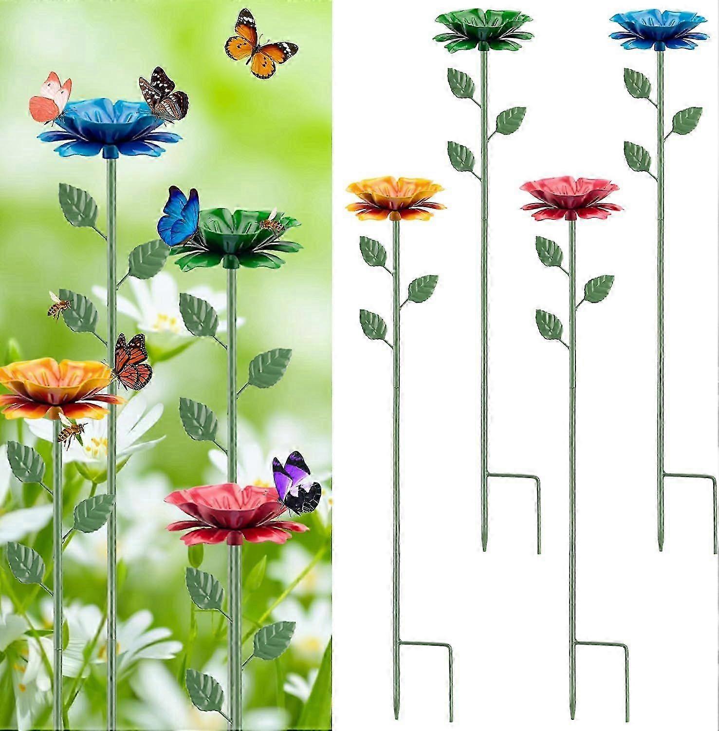 Outdoor Flower Bee Drinking Station