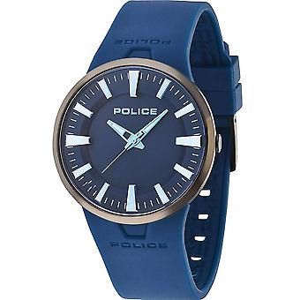 Polícia relógios Dakar relógio de homem analógico de quartzo com pulseira de silicone R1451214004