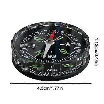 Orienteering Compass Adjustable Multifunctional Sighting Navigation for Survival Traveling Mountaineering Boating