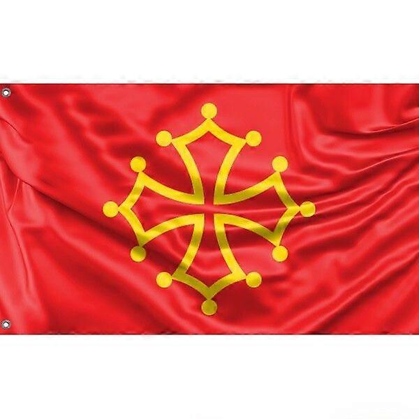 Midi-Pyrenäen Region Flagge Muster 1073