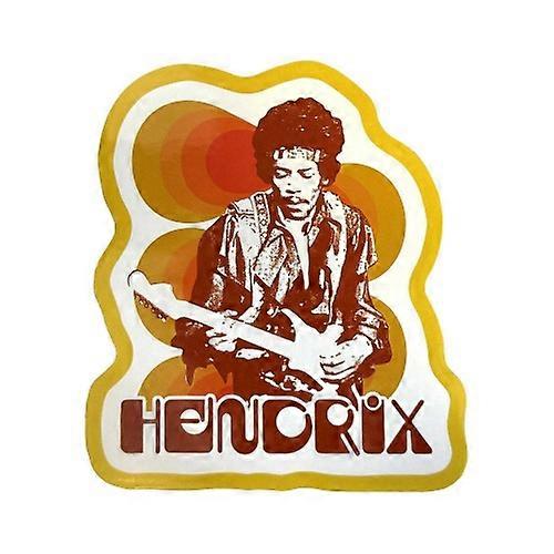 Jimi Hendrix Guitar Sticker