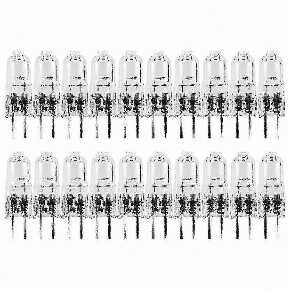 20 Pack 20W 12V G4 Halogen Bulbs