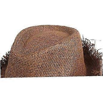 Hawaiian Style Wide Brim Straw Hat compatible with Beach and Outdoor