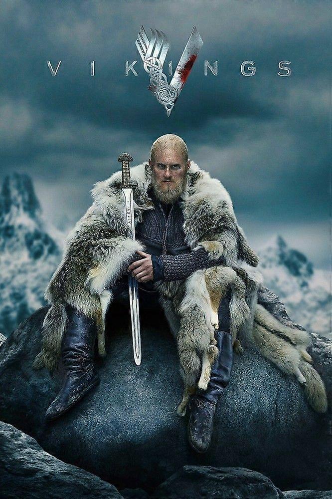 Vikings: Televisieprogramma's, houten puzzel, modelnummer BD-2490.