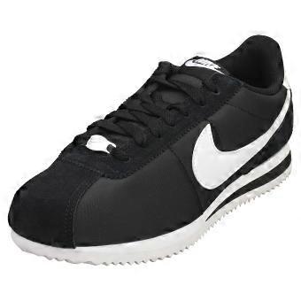 Damskie buty sportowe Nike Cortez na co dzień w kolorze czarnym białym