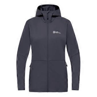 Jack Wolfskin Womens/Ladies Feldberg Logo Soft Shell Jacket