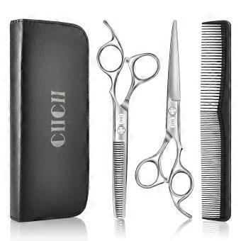 Kappersschaar, Professionele 6,7" Haarschaar Haar Schaar (Zilver)