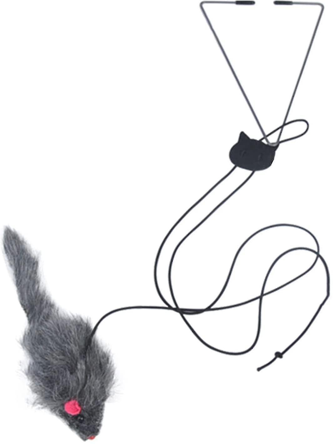 Cat Toy Hanging Door Retractable Cat Scratch Rope