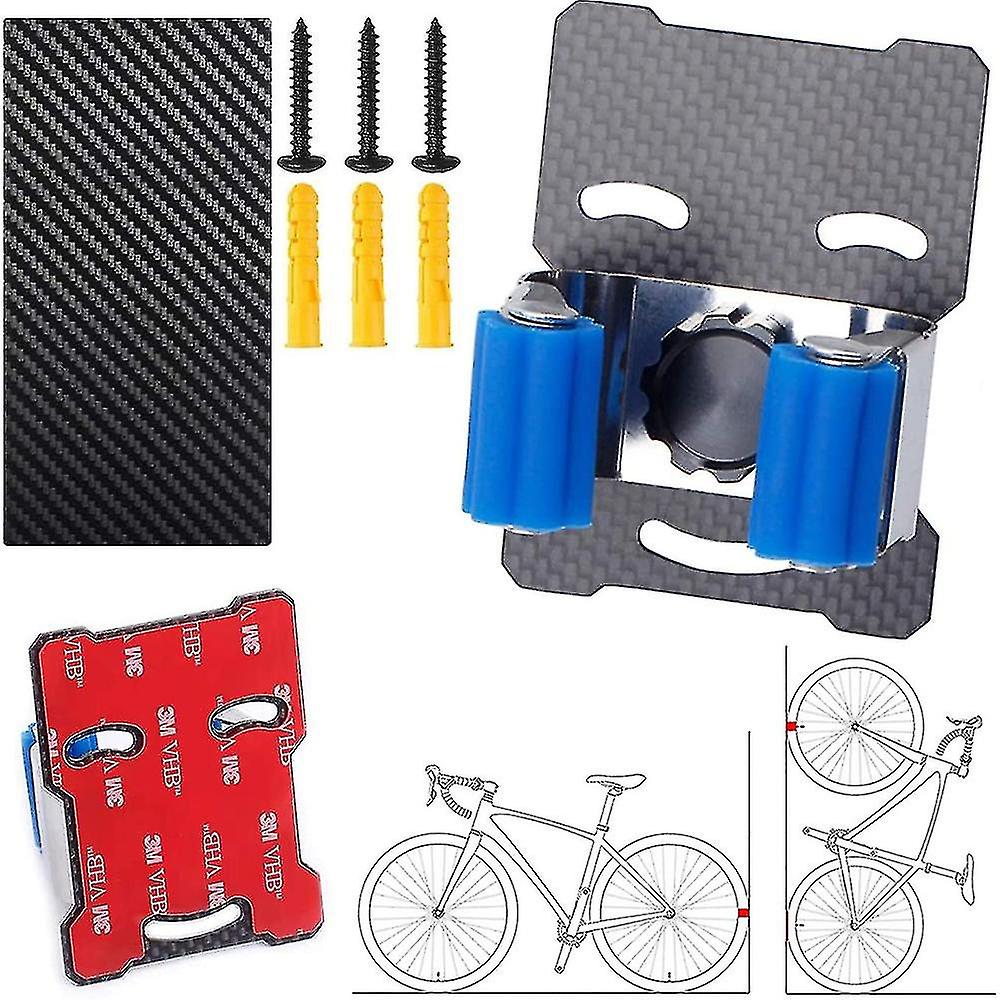 Bike Wall Mount, Road Bike Hanger Tire Parking Buckle Bike Hook Wall