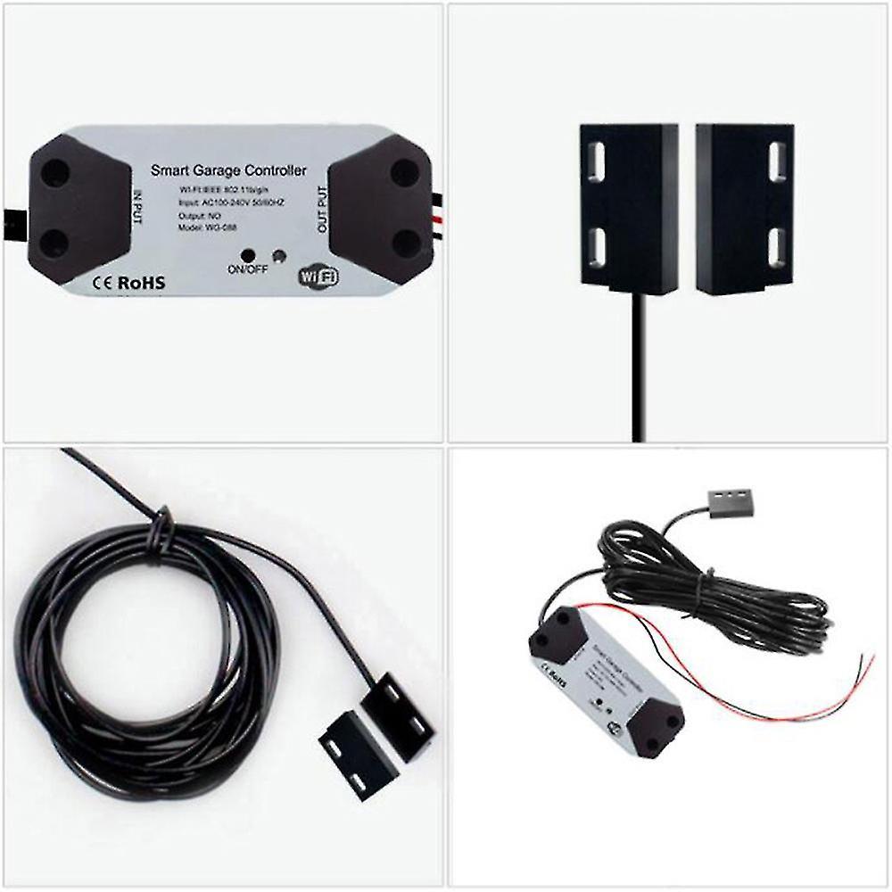 Smart Wifi Switch Car Garage Door Opener Remote App Controller Voice For Amazon Google