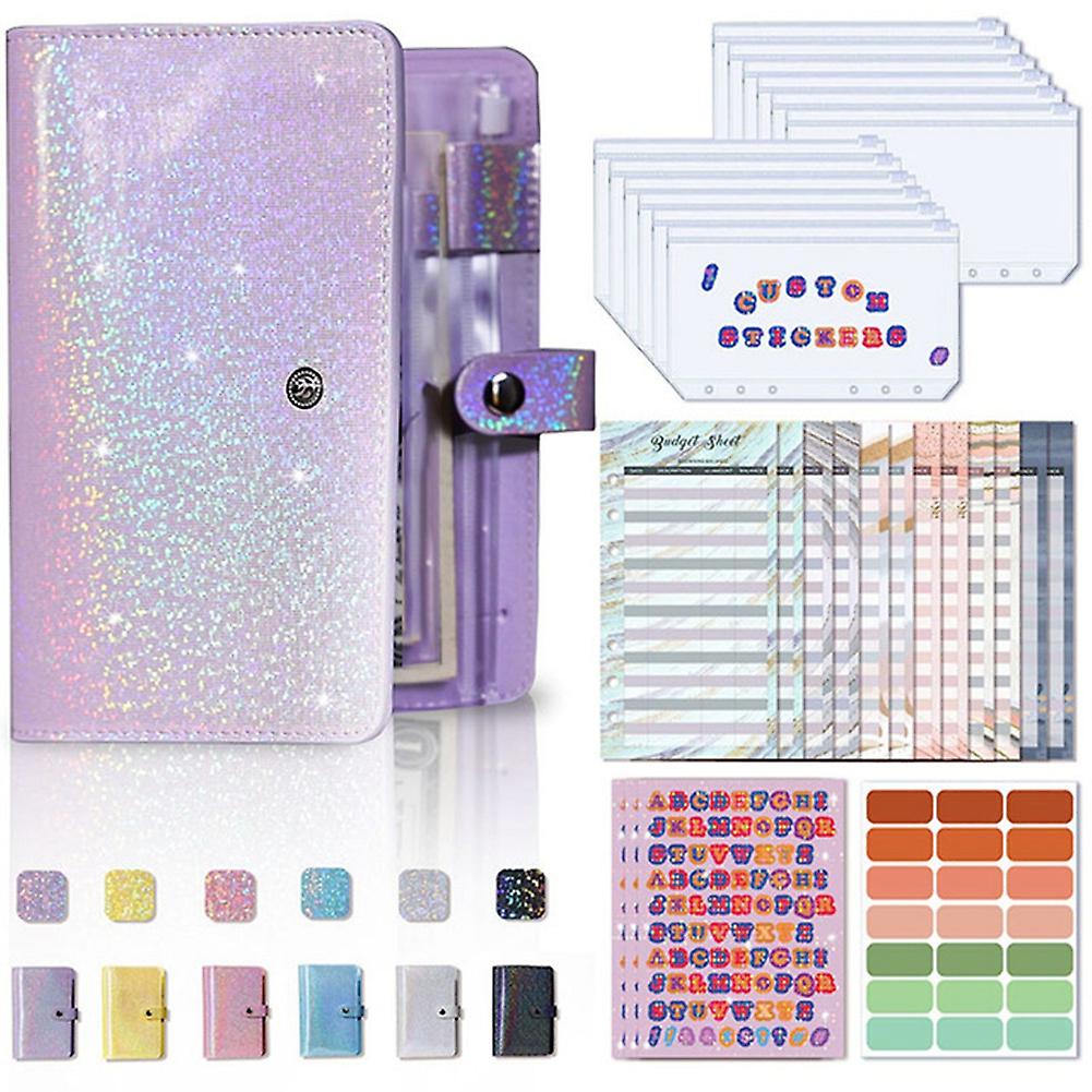 A6 Money Organizer for A6 Cash Budget Binde Budget Planner with Zipper Envelopes Cash Envelopes for
