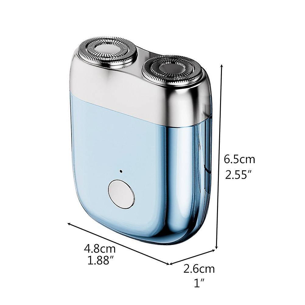 Portable Usb Men's Shaver Waterproof Electric Razor For Men Wet And Dry ...