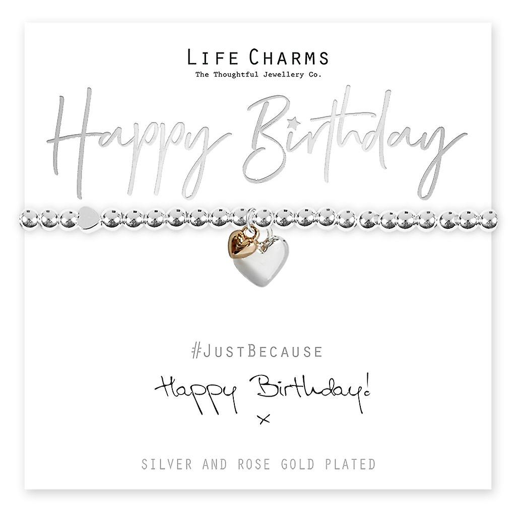 Life Charms Happy Birthday Bracelet