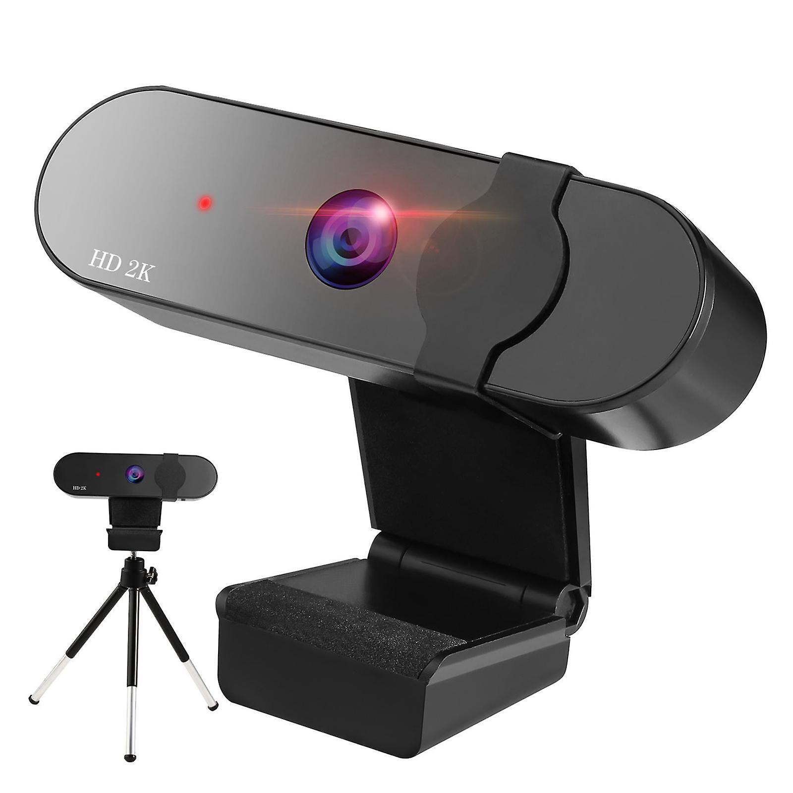 Webcam Computer Kamera Autofokus für PC Monitor Laptop Live Streaming 2k