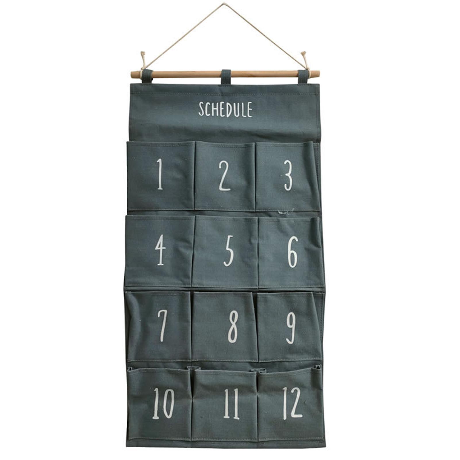 Wall Mount Closet Organizer Upgrade Large Capacity Pocket