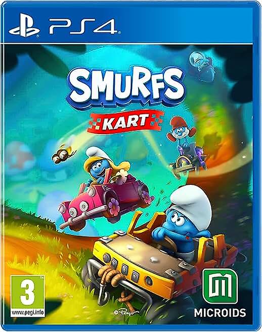 Smurfs Kart (PS4) - New & Sealed