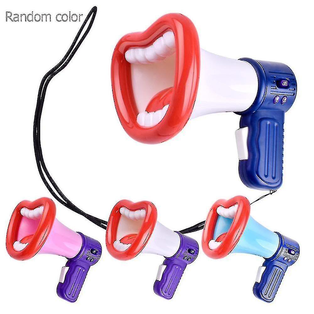 Loudspeaker Voice-changing Recorder Diy Toy Handheld Battery For Children Random