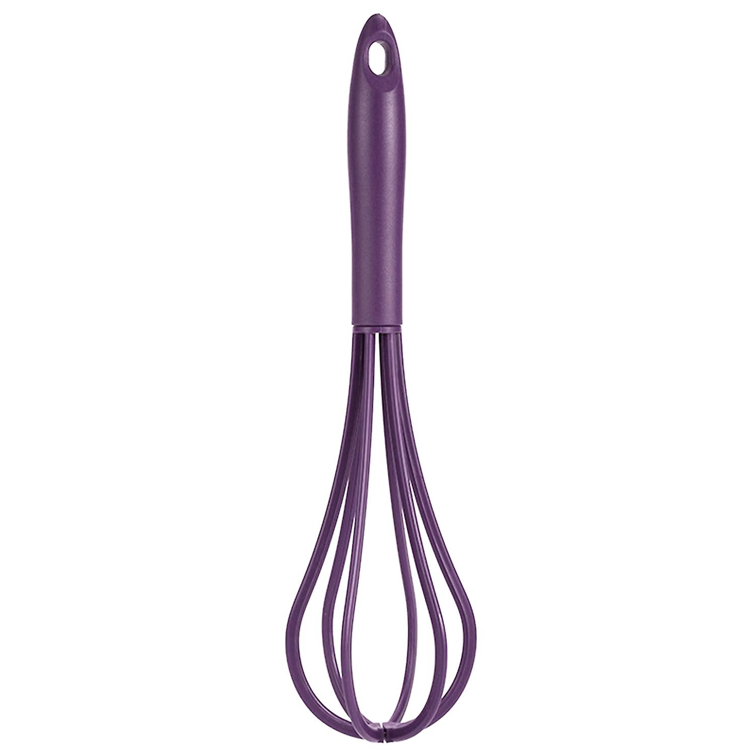 ZHOUBA Manual Solid Silicone Egg Beater Flour Cream Whisk Mixer Kitchen Baking Tools