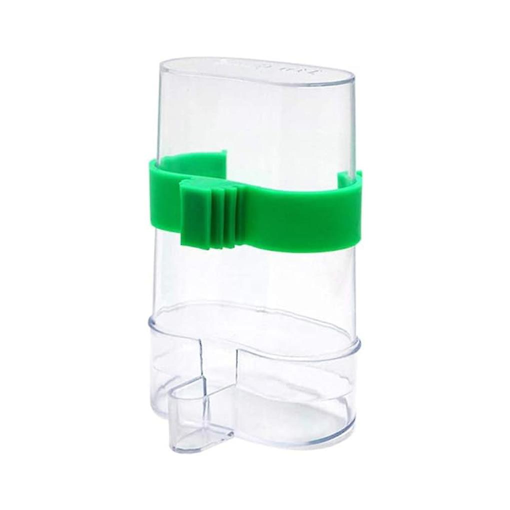 Bird Water Dispenser Easy To Install Safe And Non-Toxic Parrot Drinking Cup Bowls Large Capacity
