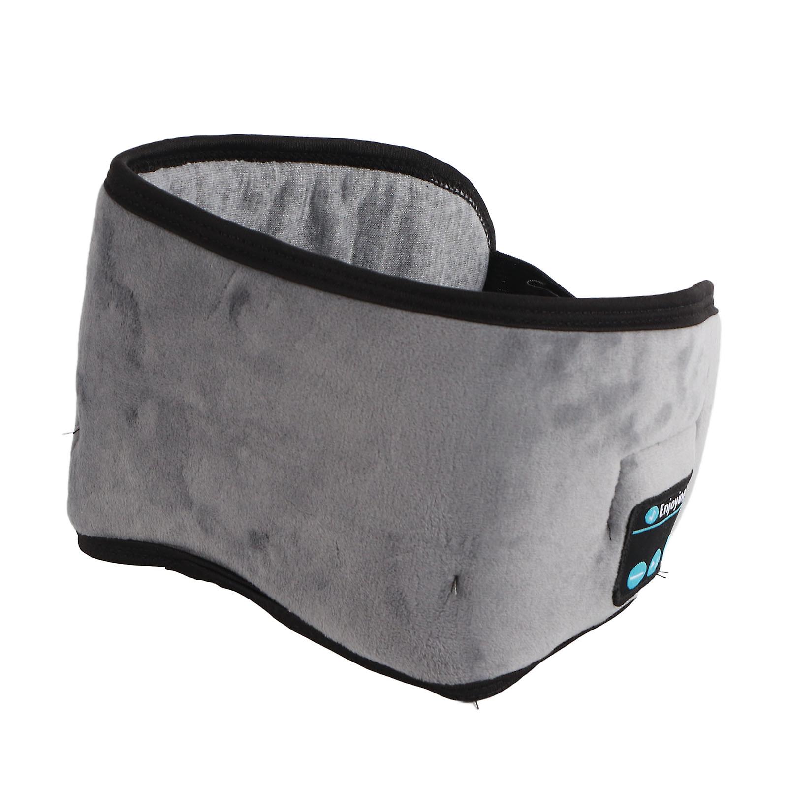 Smart Wireless Bluetooth 5.0 Sleep Mask, Music Communication, Light Shading, Gray