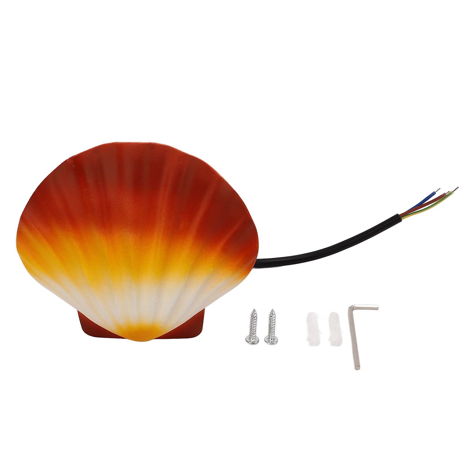 LED Shell Wall Light Modern Minimalist 5W Color Shell IP65 Waterproof Aluminum Housing LED Wall Lamp 85 to 265V