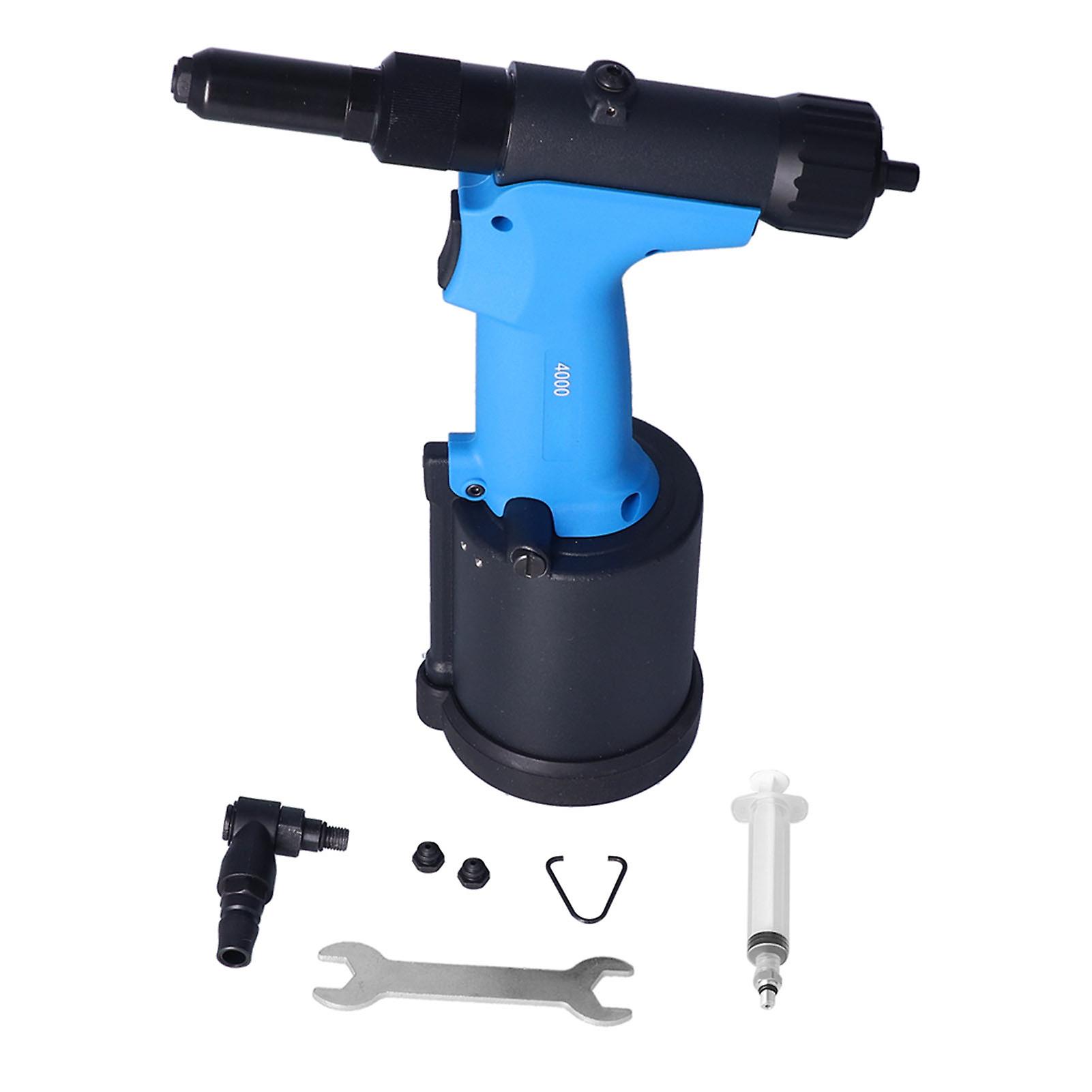 Pneumatic Riveting Tool Set Kit 3.2 - 4.8mm for Manufacturing Air Pull Riveter
