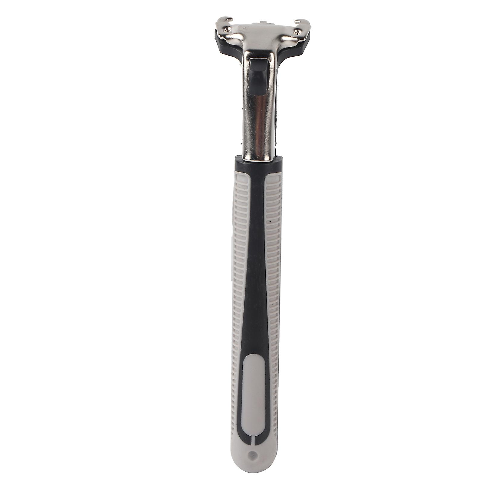 1pc Men's Plastic Anti-slip Double Edge Razor Handle Replacement Holder Shaving Supplies