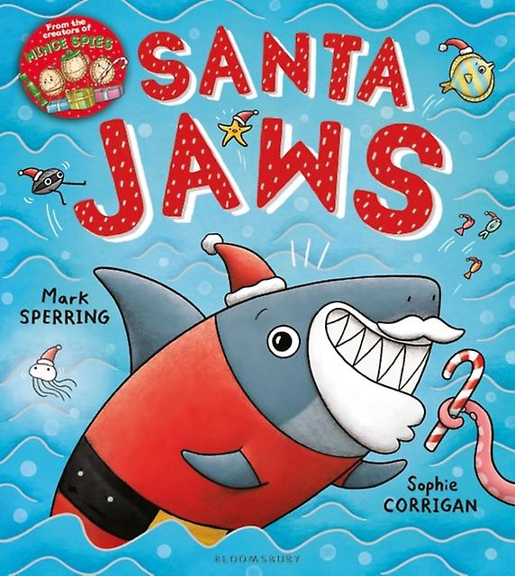 Santa Jaws by Mark Sperring Paperback Book