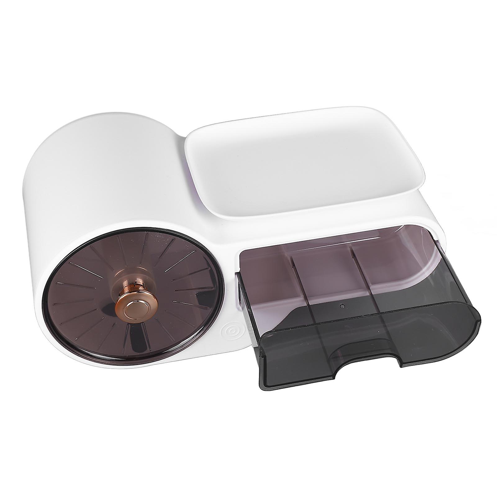 Wall Mounted Plastic Tissue Box Cover White 649g Waterproof