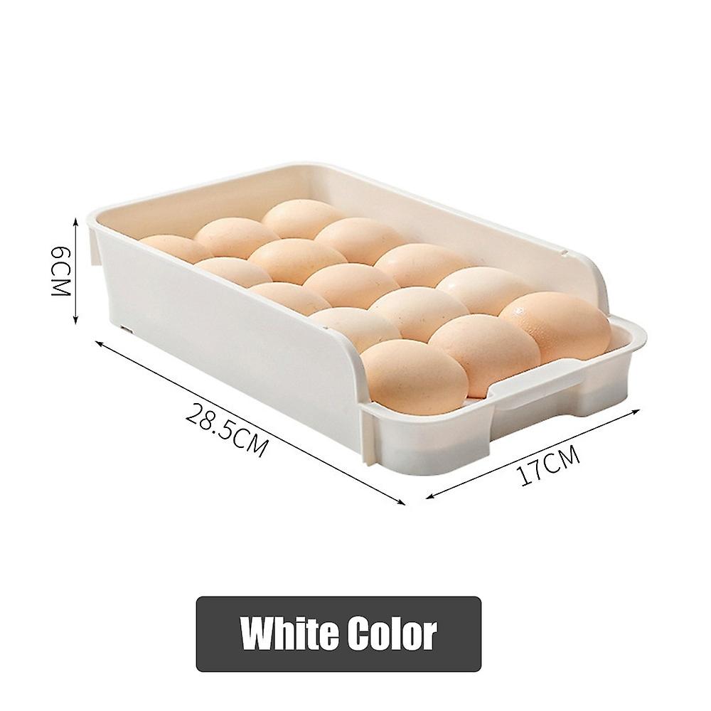 Refrigerator Egg Storage Box Egg Bracket Artifact Can Be Stacked Drawer Type Kitchen Egg Box