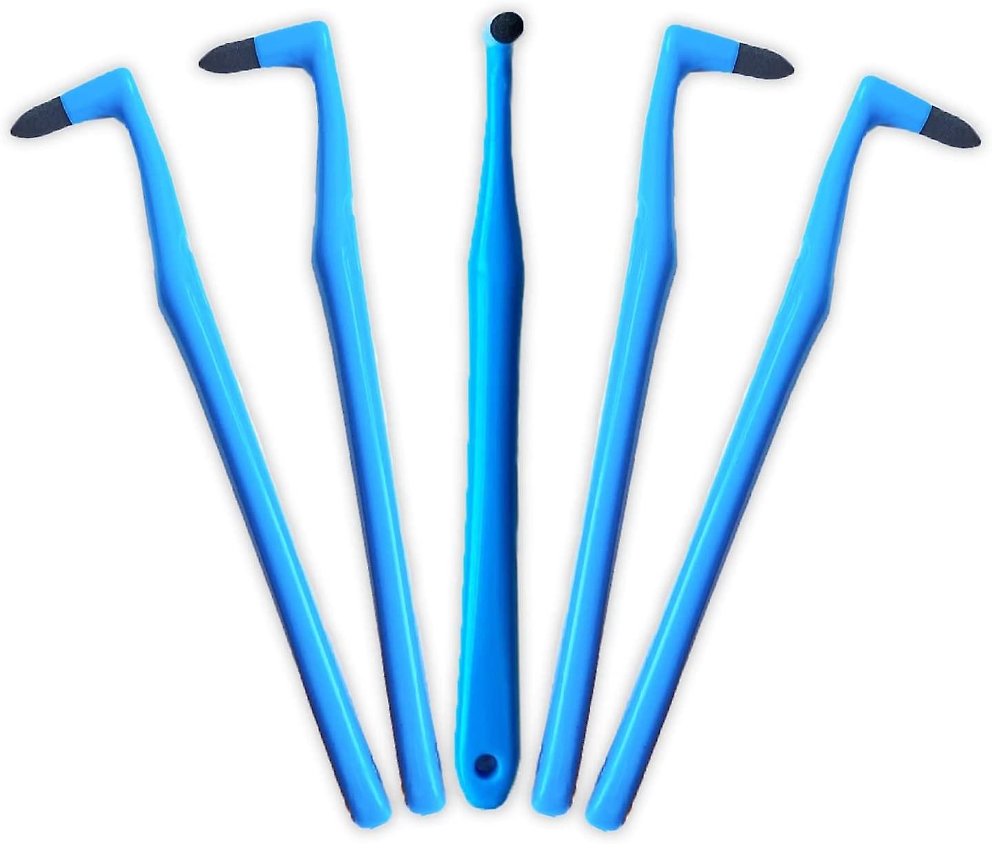 Dww-5 pices dissolvant nettoyage des dents, gomme  effacer les taches de dents kit de nettoyage de polissage des dents gomme de nettoyage outils de so