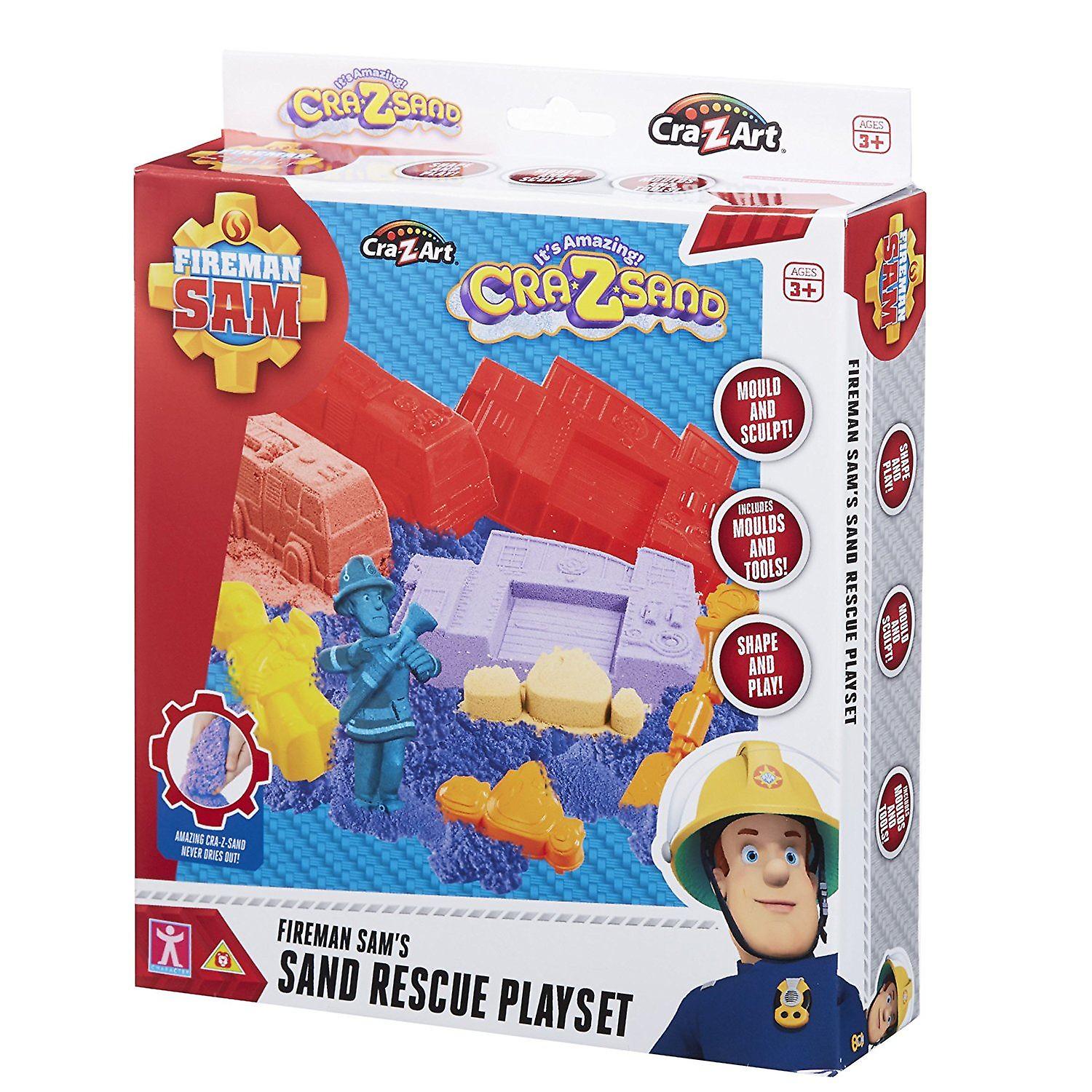 CraZSand Fireman Sam Sand Rescue Set