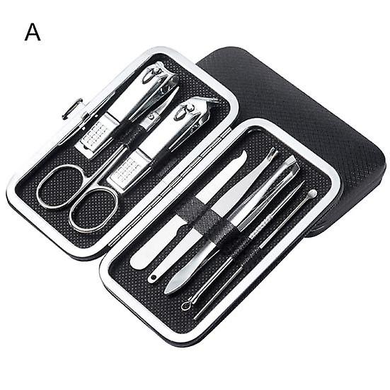 1 Set Manicure Kit Portable Easy to Store with Box Safe Comfortable Case for Personal Use