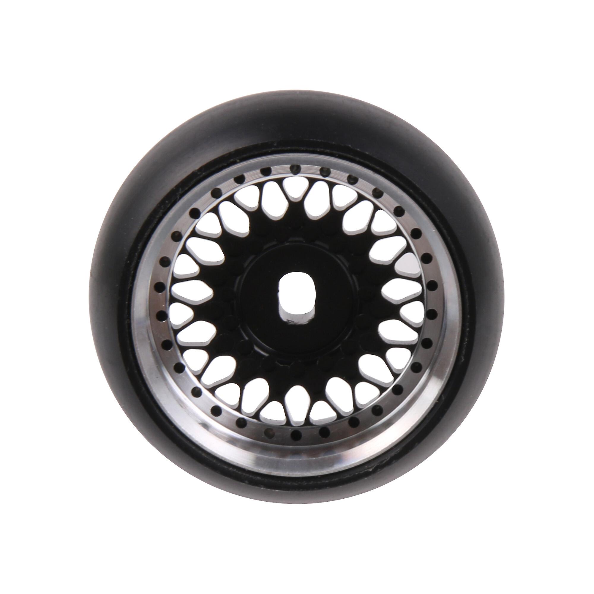 RC1:28 Drift Wheel Tyre Replacement for K969-06BL 0.98Inch Outer Dia Black