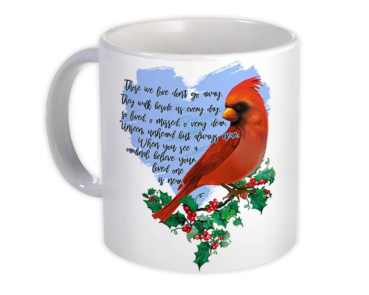 Gift Mug: Cardinal Quote Bird