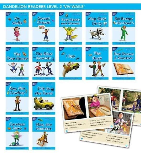 Phonic Books Dandelion Readers Vowel Spellings Level 2 by Phonic Books Paperback Book