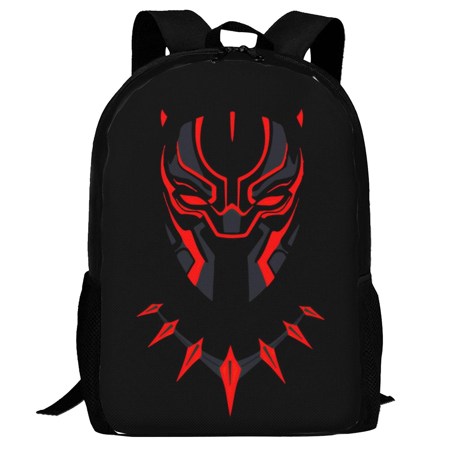 Black Panther Backpack,Laptop Backpack Lightweight Casual DaypackMulti-Function Travel Backpack