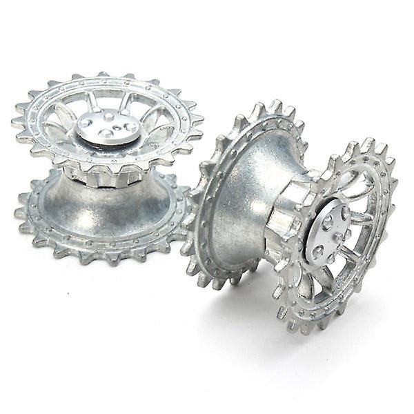 ヘンロングメタルドライビングホイール1/16 RCドイツタイガーパンサータンクパーツ用