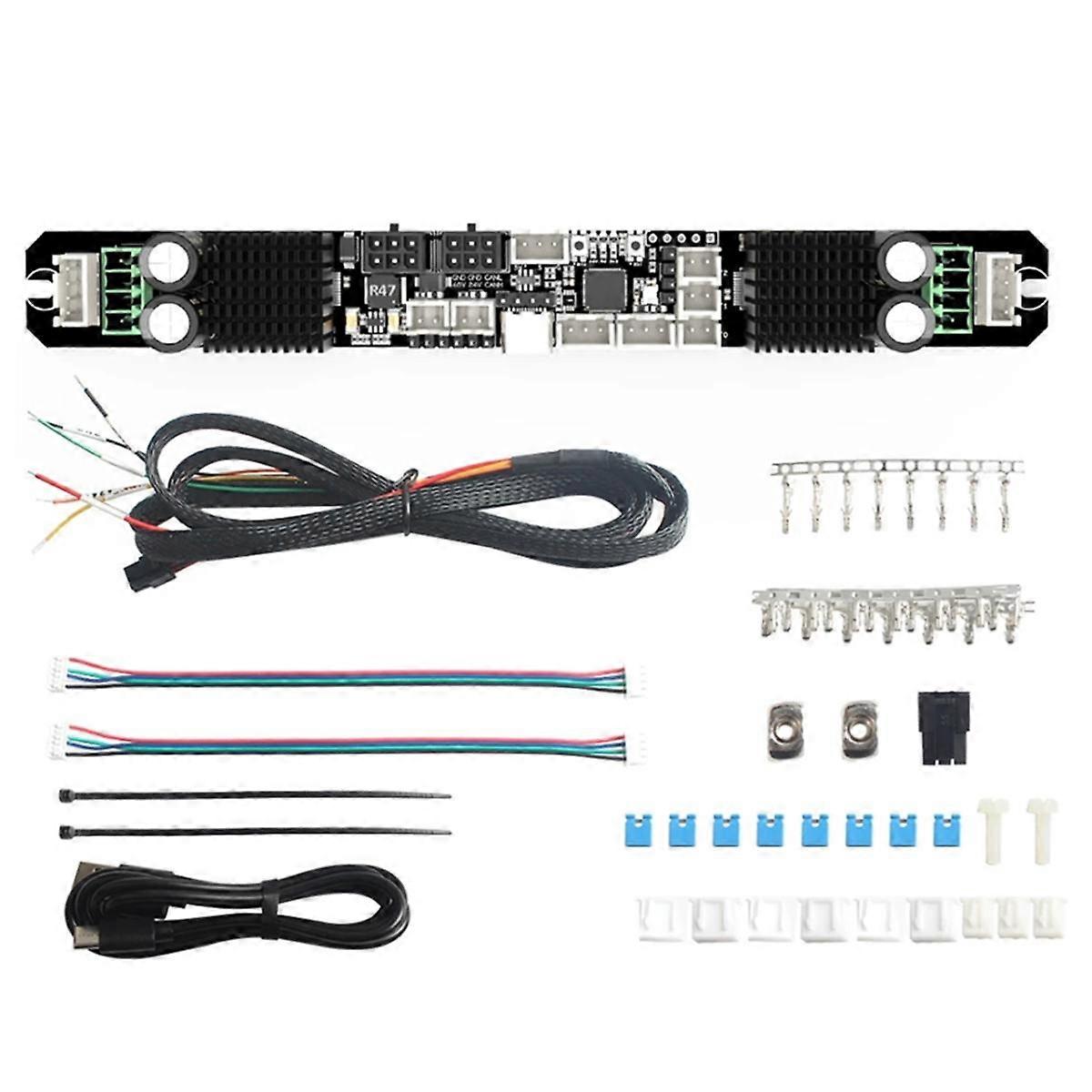 Carte mère DFH PITB V2.0 basée sur le puissant module de pilote de moteur XY RP2040 avec interface CAN/CANFD à bord de deux TMC5160