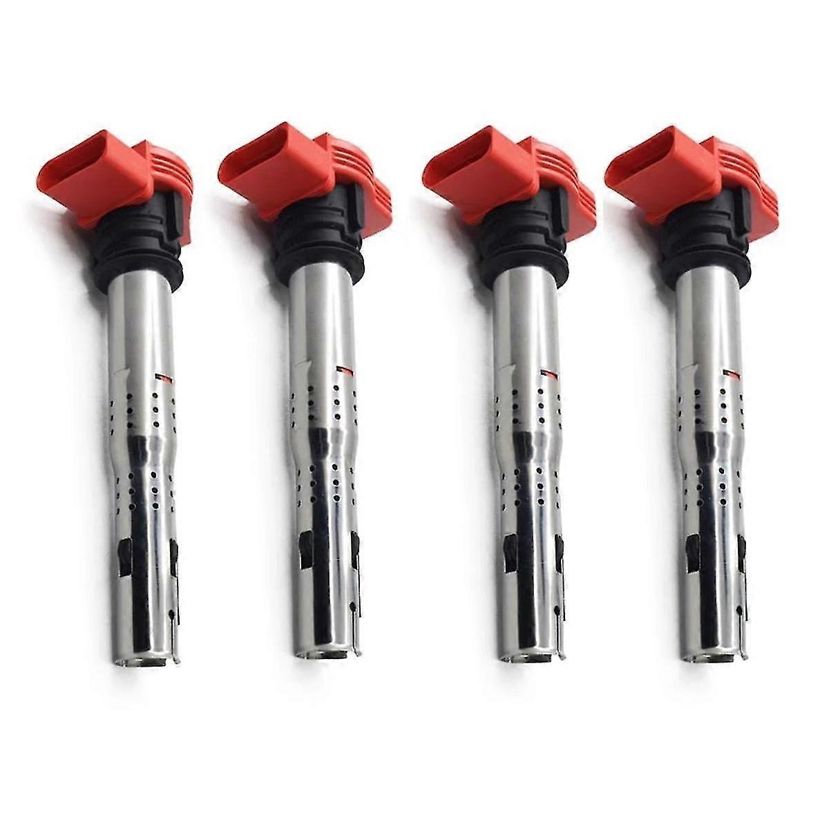 06c905115m 4pcs Ignition Coils Ignition System High Voltage Package Auto For A4 A6 A8