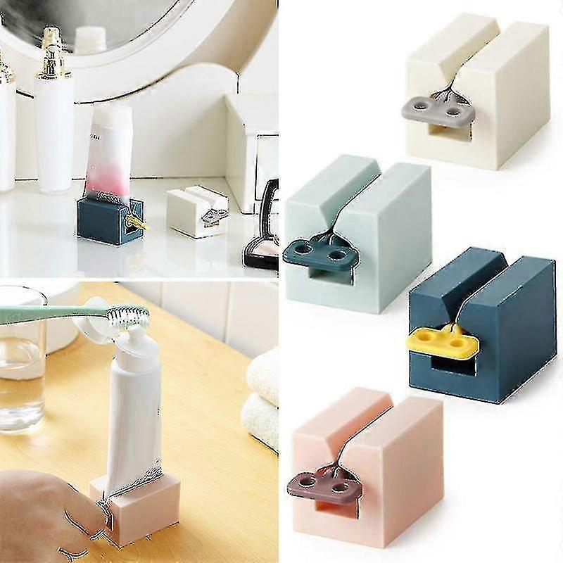 Toothpaste Squeezer Tube Easy Dispenser Rolling Holder